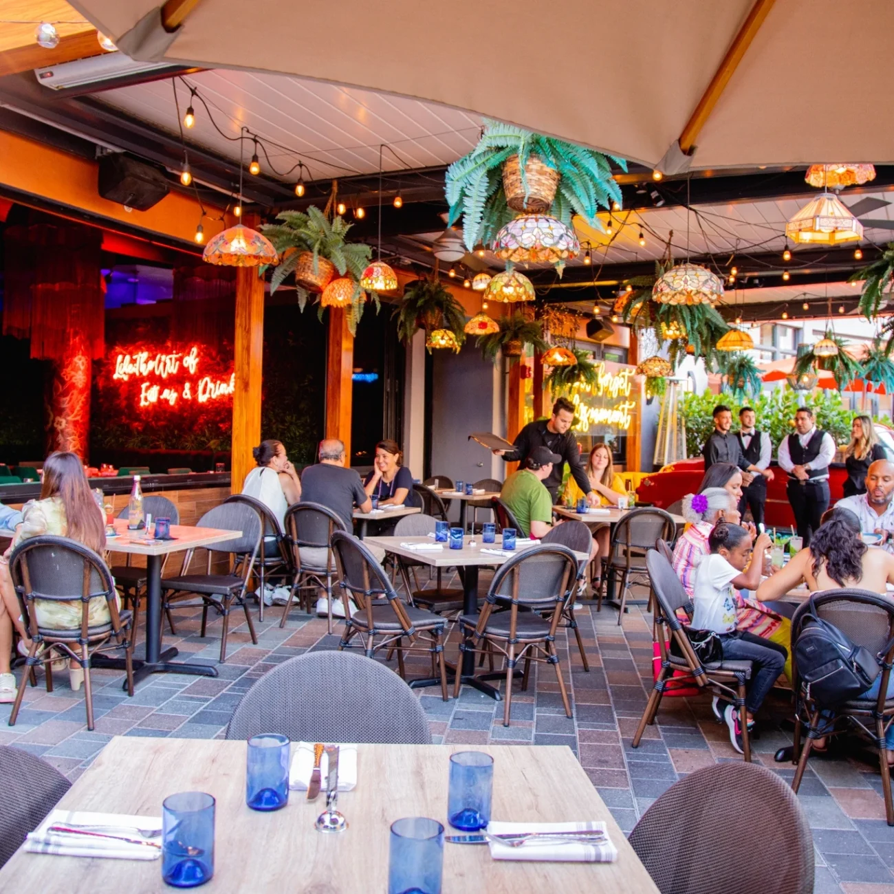 Bar Miami the garden terrace